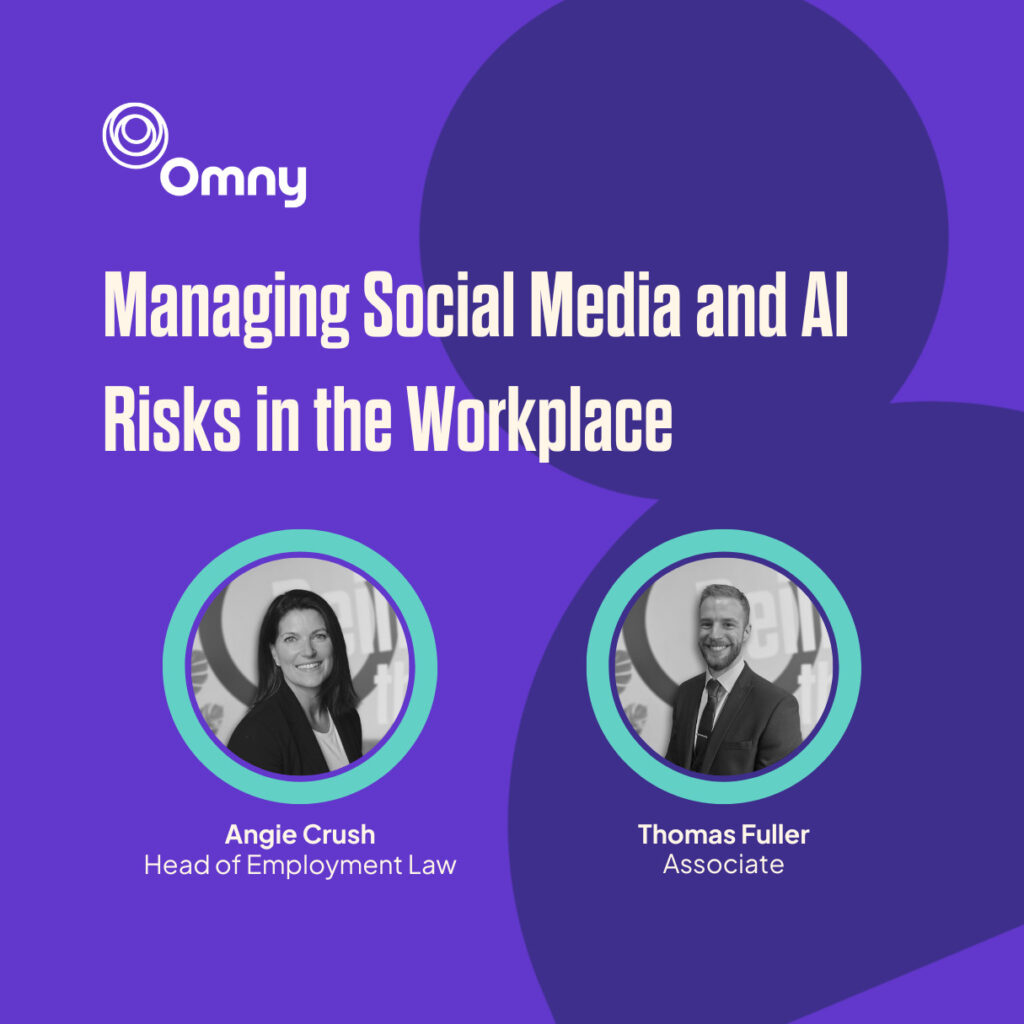 Managing social media and AI risks in the workplace webinar